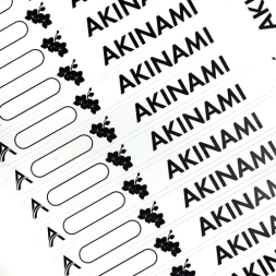 Наклейки (1 лист) пустые Akinami